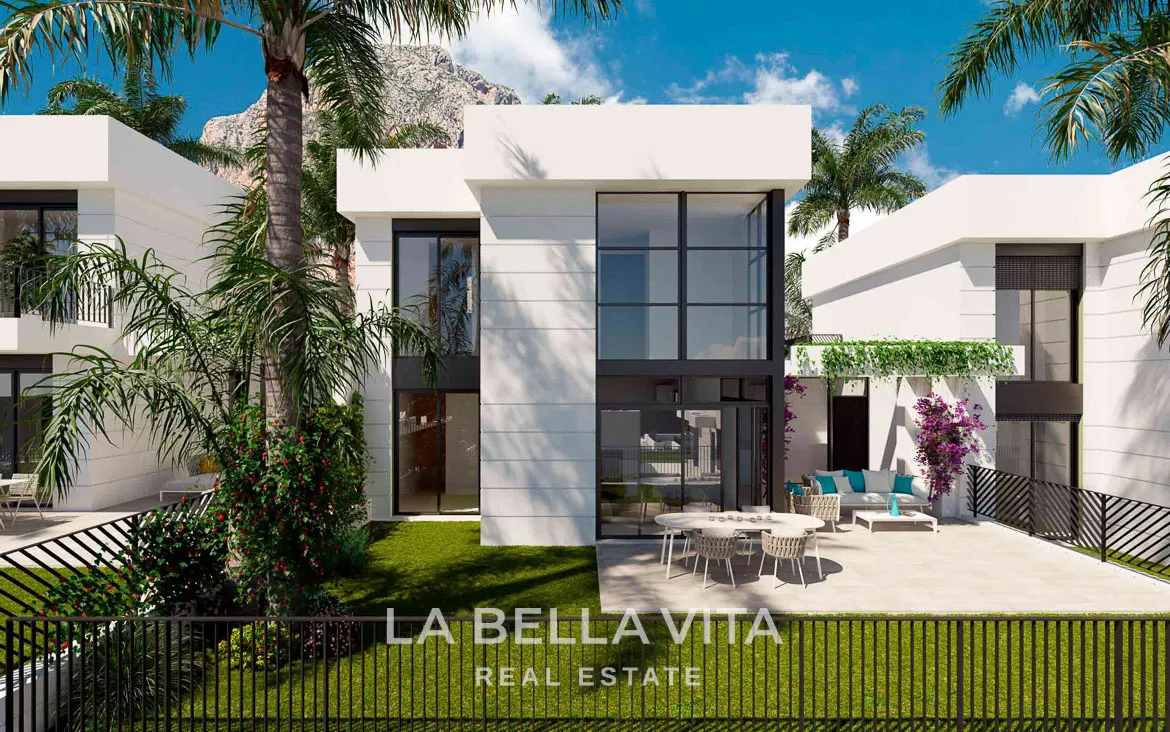 New Build Villas for Sale in Polop Hills with Sea Views, Basement & Two Floors