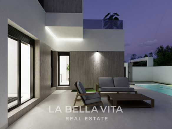 New Build Villas for sale in San Fulgencio, Alicante – South-Facing & Modern with Private Pools