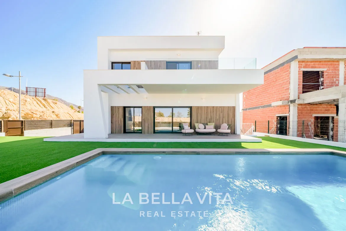 Villas with private pool of new construction for sale in Finestrat - Benidorm, Costa Blanca North