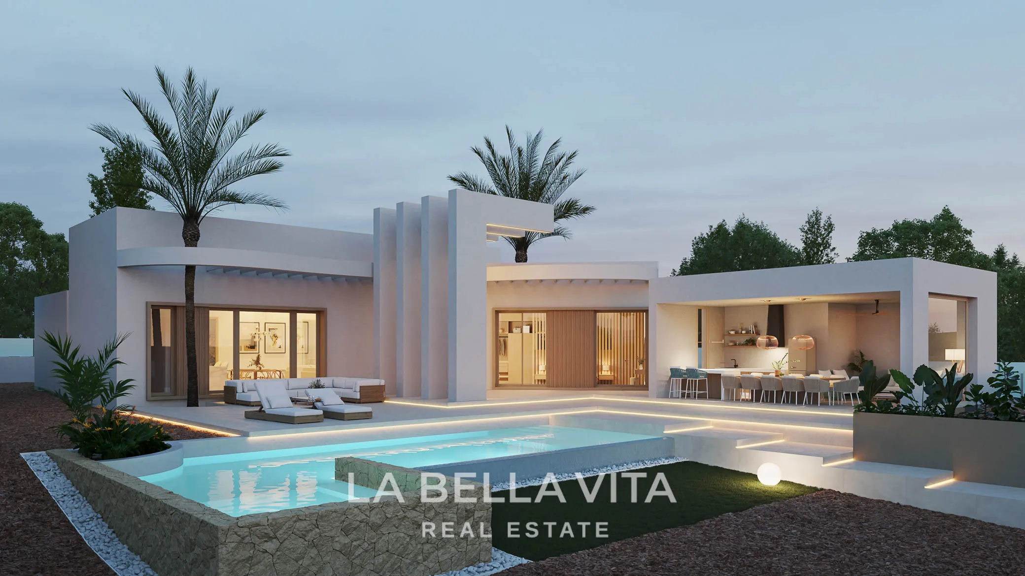 Iconic New Build Villa for sale on 10,078 m² of Land in La Finca Golf, Algorfa – With Private Pool and Garage