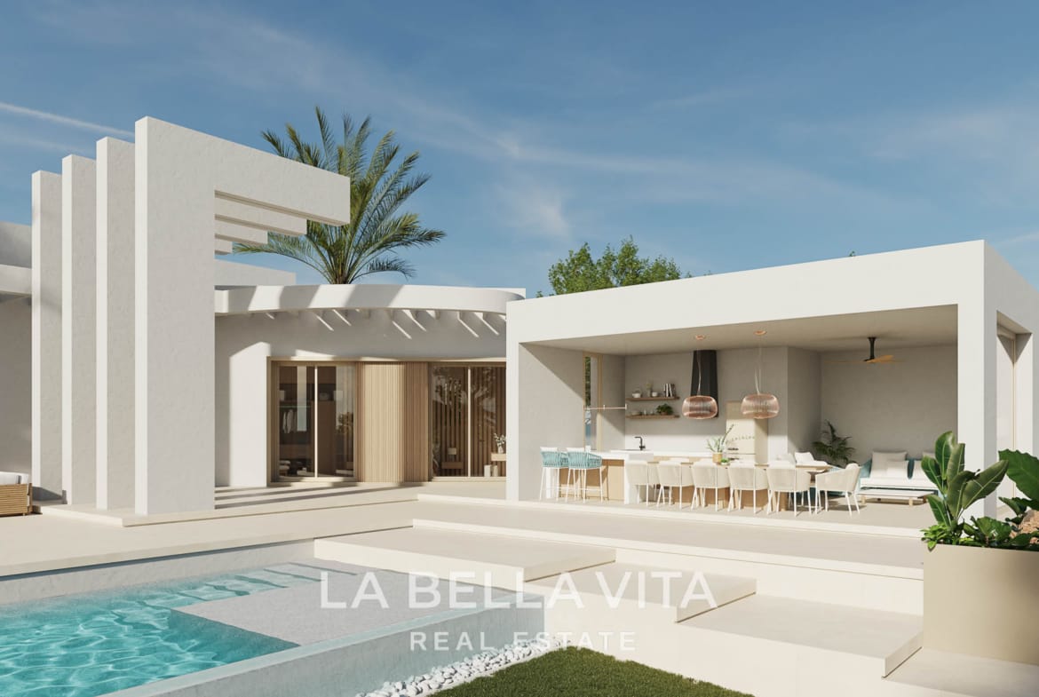 Iconic New Build Villa for sale on 10,078 m² of Land in La Finca Golf, Algorfa – With Private Pool and Garage