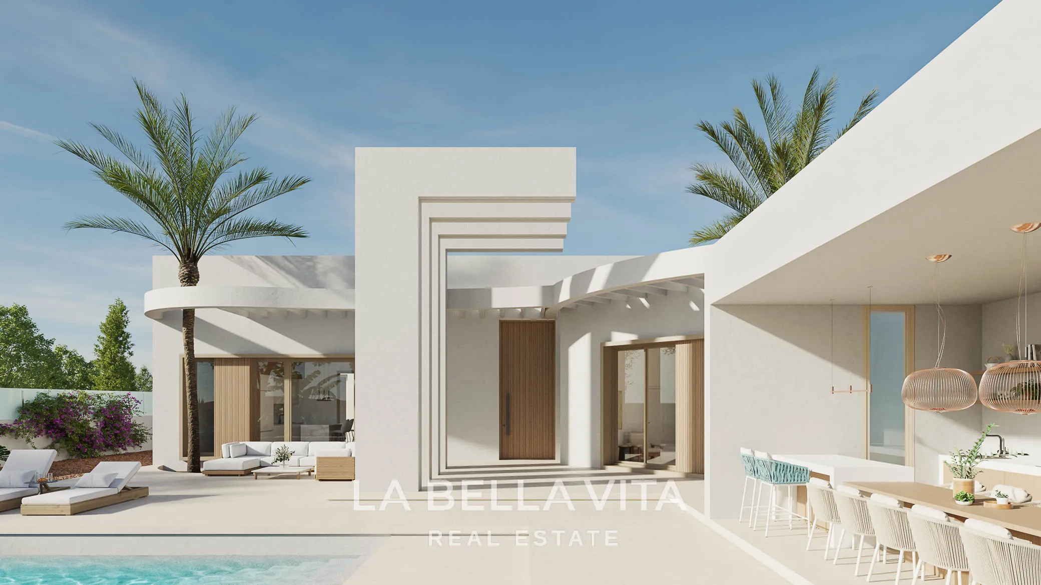 Iconic New Build Villa for sale on 10,078 m² of Land in La Finca Golf, Algorfa – With Private Pool and Garage