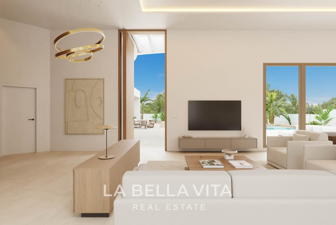 Iconic New Build Villa for sale on 10,078 m² of Land in La Finca Golf, Algorfa – With Private Pool and Garage