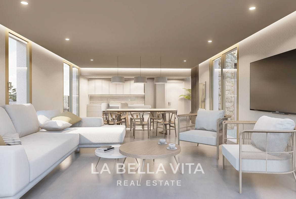 Iconic New Build Villa for sale on 10,078 m² of Land in La Finca Golf, Algorfa – With Private Pool and Garage