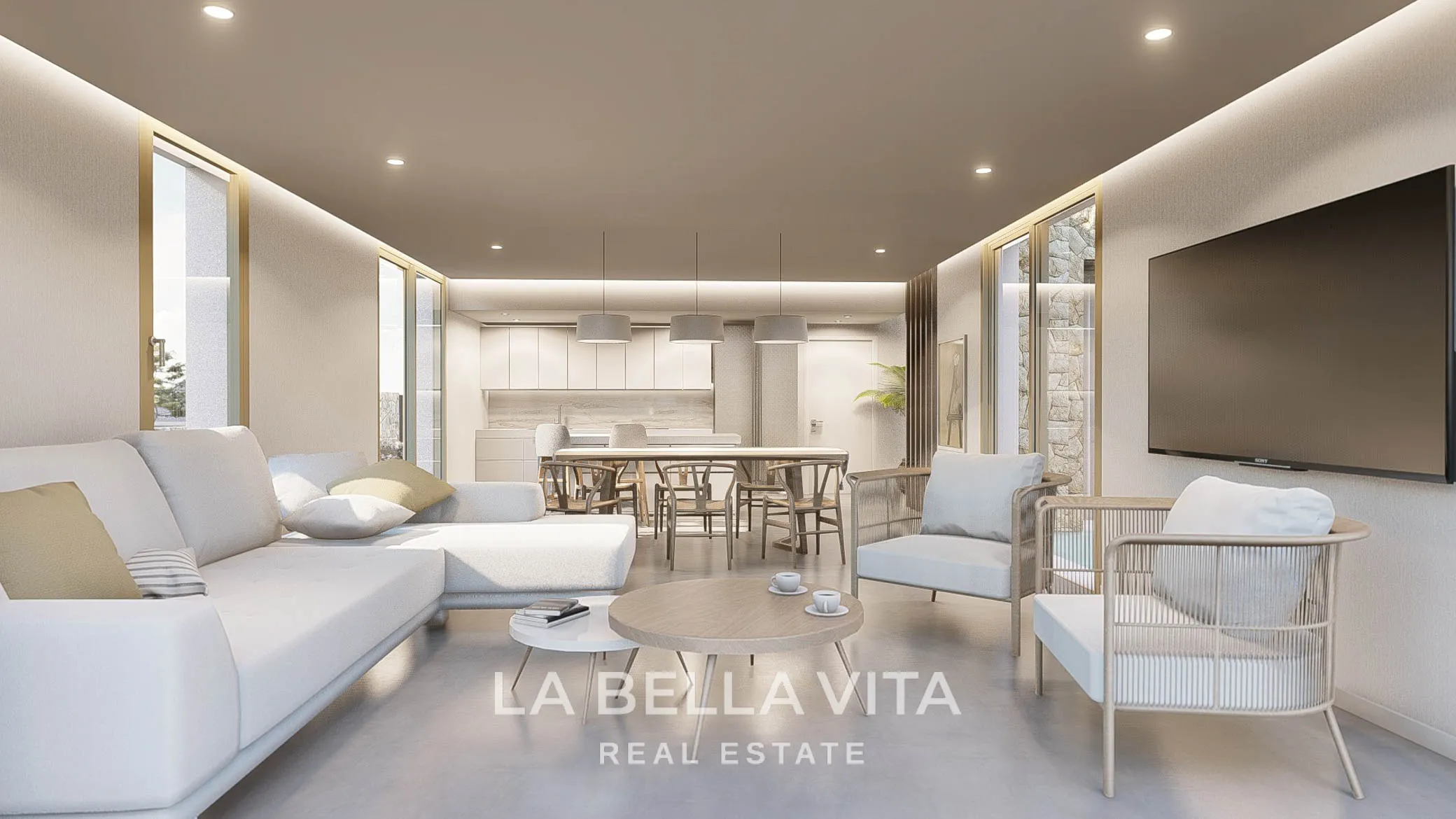 Iconic New Build Villa for sale on 10,078 m² of Land in La Finca Golf, Algorfa – With Private Pool and Garage