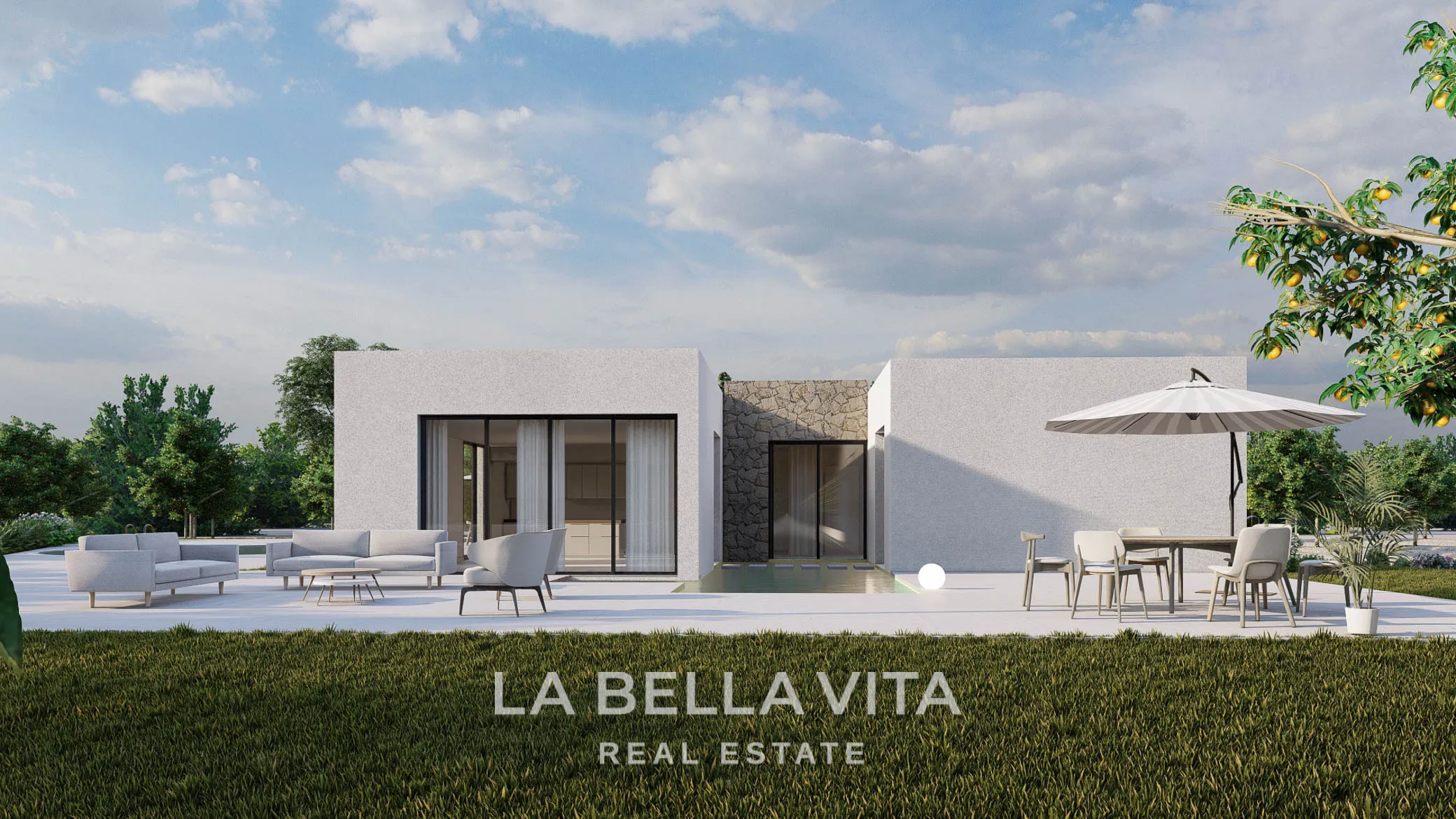Iconic New Build Villa for sale on 10,078 m² of Land in La Finca Golf, Algorfa – With Private Pool and Garage