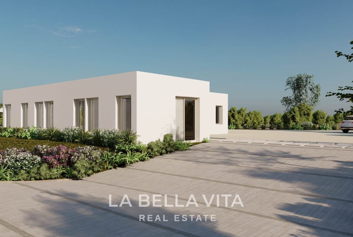 Iconic New Build Villa for sale on 10,078 m² of Land in La Finca Golf, Algorfa – With Private Pool and Garage