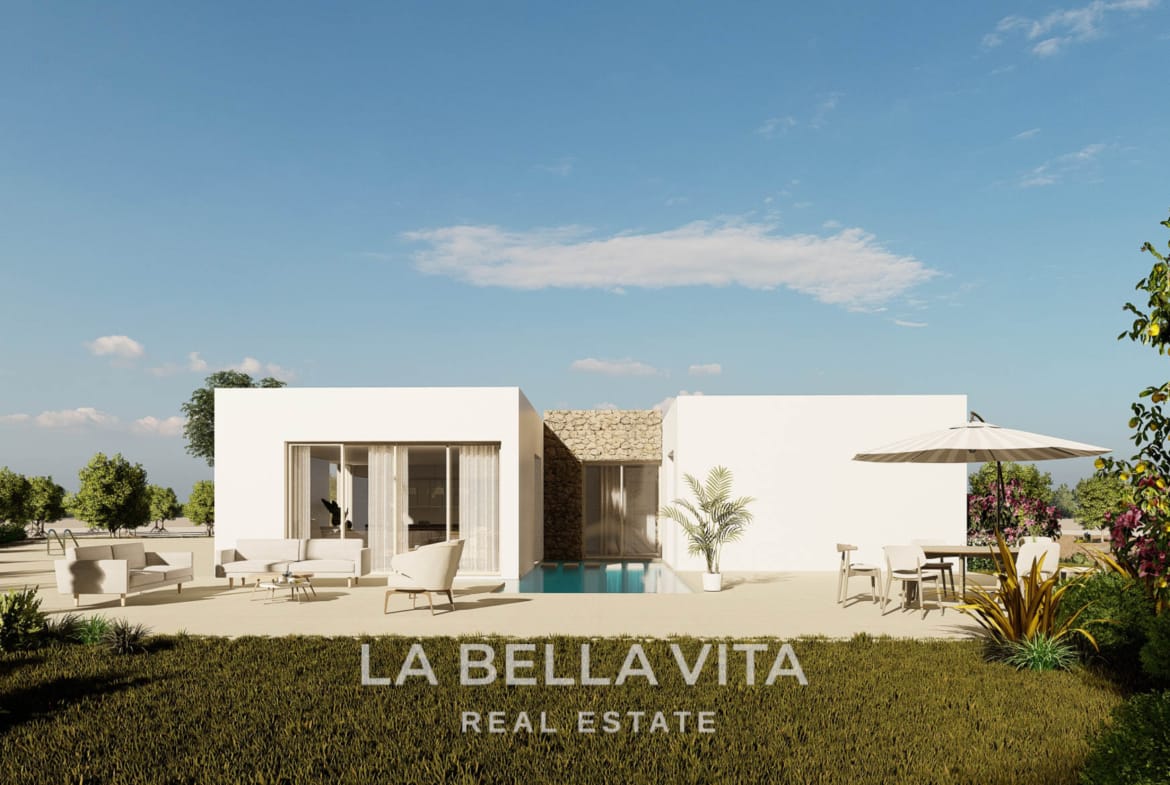 Iconic New Build Villa for sale on 10,078 m² of Land in La Finca Golf, Algorfa – With Private Pool and Garage