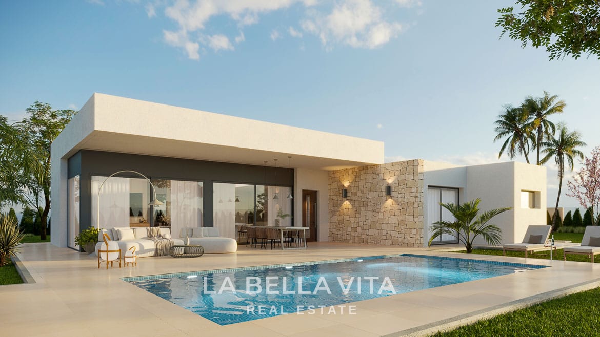 Modern Villas with Large Plots and private pool for sale in Costa Blanca South Inland, Spain
