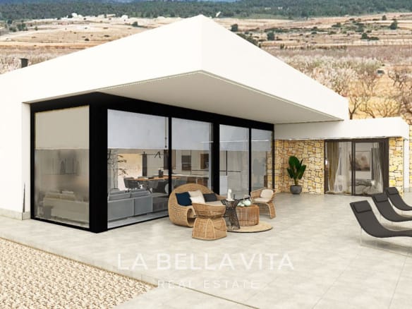 Modern Villas with Large Plots and private pool for sale in Costa Blanca South Inland, Spain