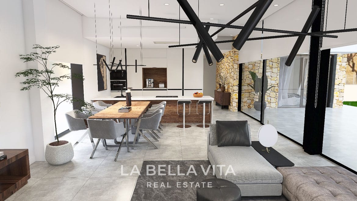 Modern Villas with Large Plots and private pool for sale in Costa Blanca South Inland, Spain