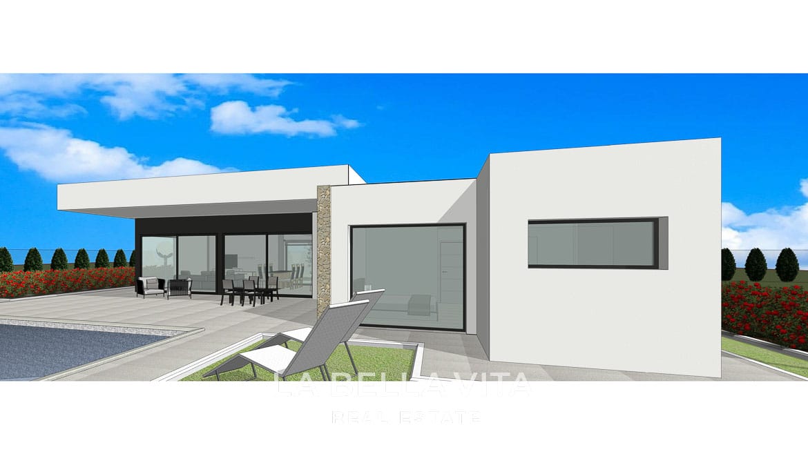 Modern Villas with Large Plots and private pool for sale in Costa Blanca South Inland, Spain
