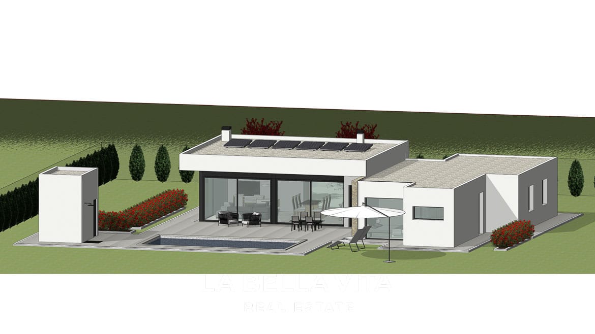 Modern Villas with Large Plots and private pool for sale in Costa Blanca South Inland, Spain