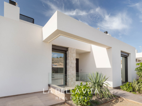 New Build Luxury Frontline Golf Villa for sale La Finca Golf, Algorfa – Private Pool, Underground Garage