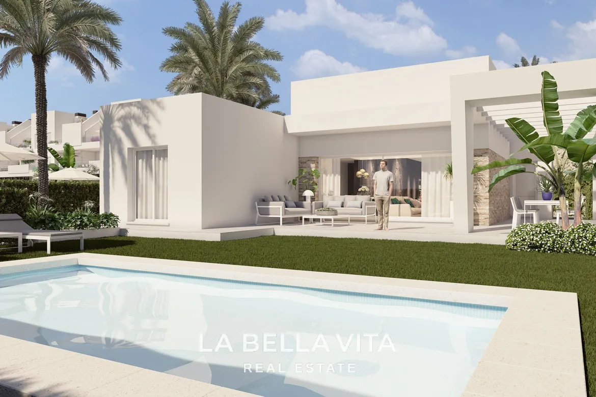 New Build Luxury Villa with private pool for sale in La Finca Golf, Algorfa