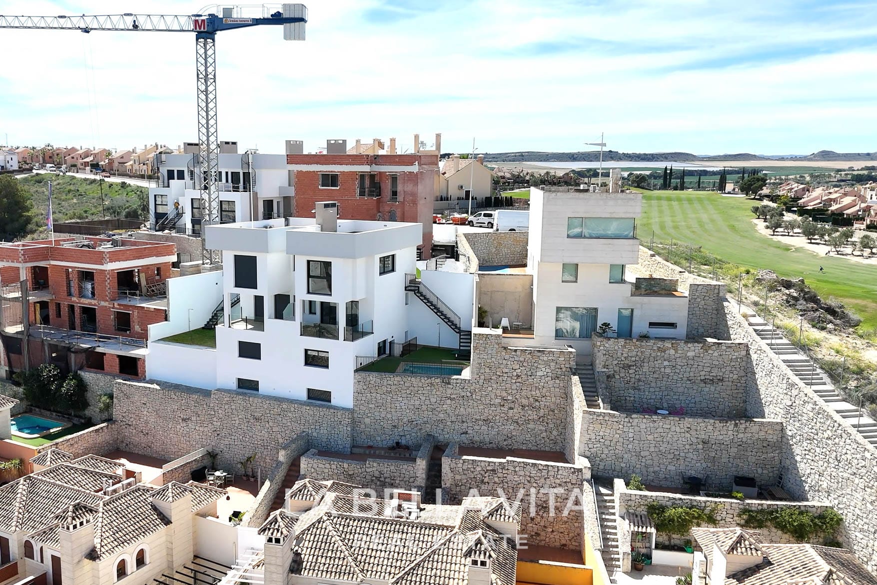New Build Properties for sale in Algorfa La Finca Golf with Private Pool and Basement
