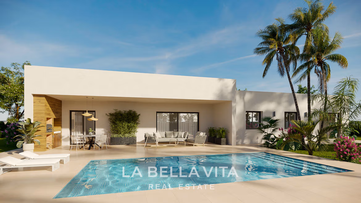 New Build Single Storey Properties for sale in Alicante Countryside