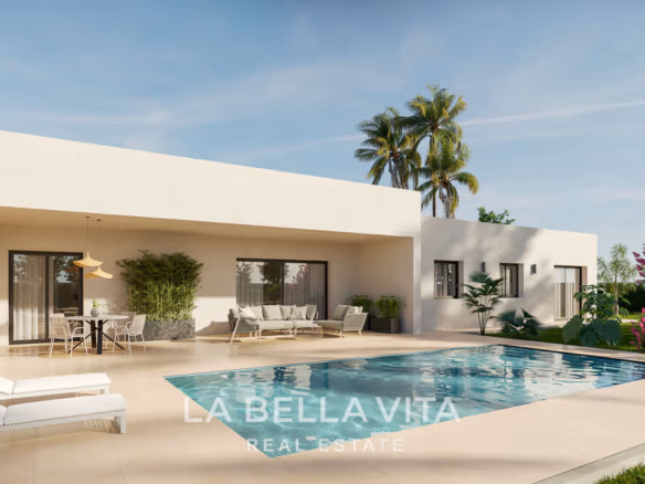 New Build Single Storey Properties for sale in Alicante Countryside