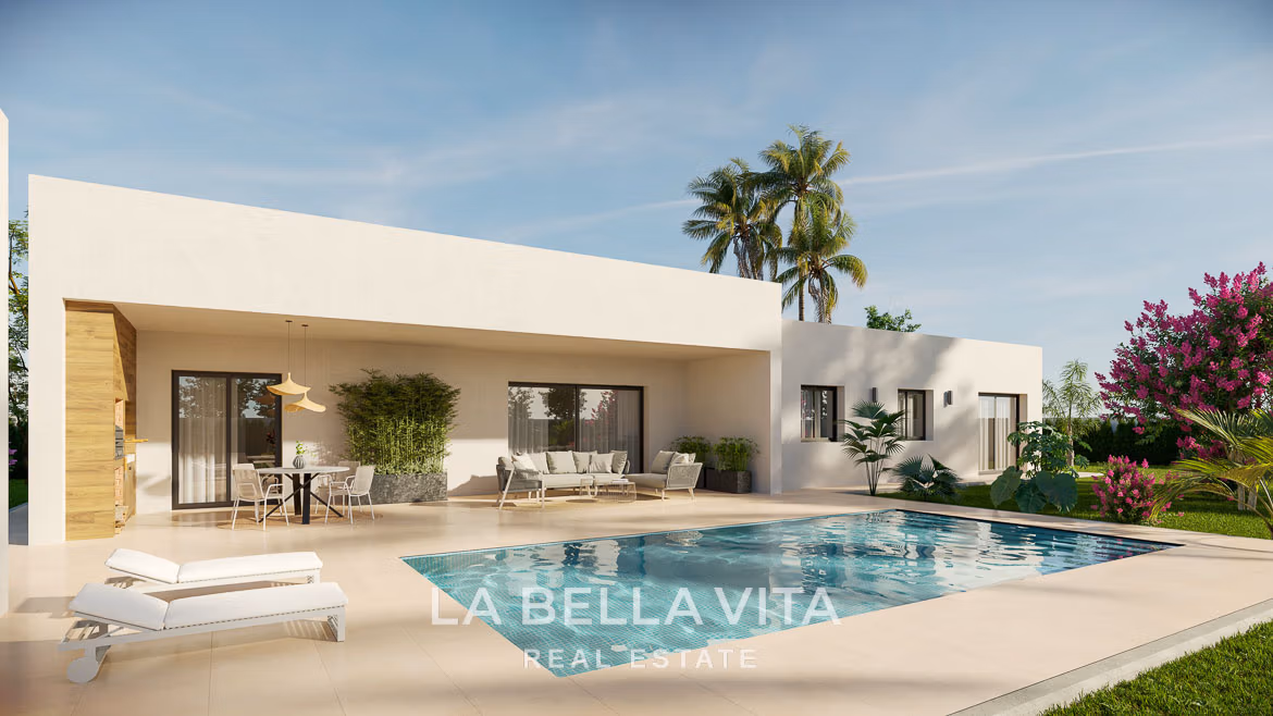 New Build Single Storey Properties for sale in Alicante Countryside