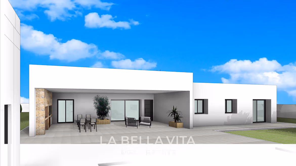 New Build Single Storey Properties for sale in Alicante Countryside