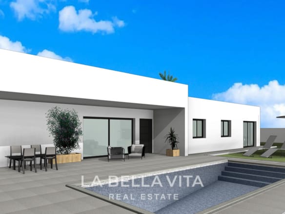 New Build Single Storey Properties for sale in Alicante Countryside