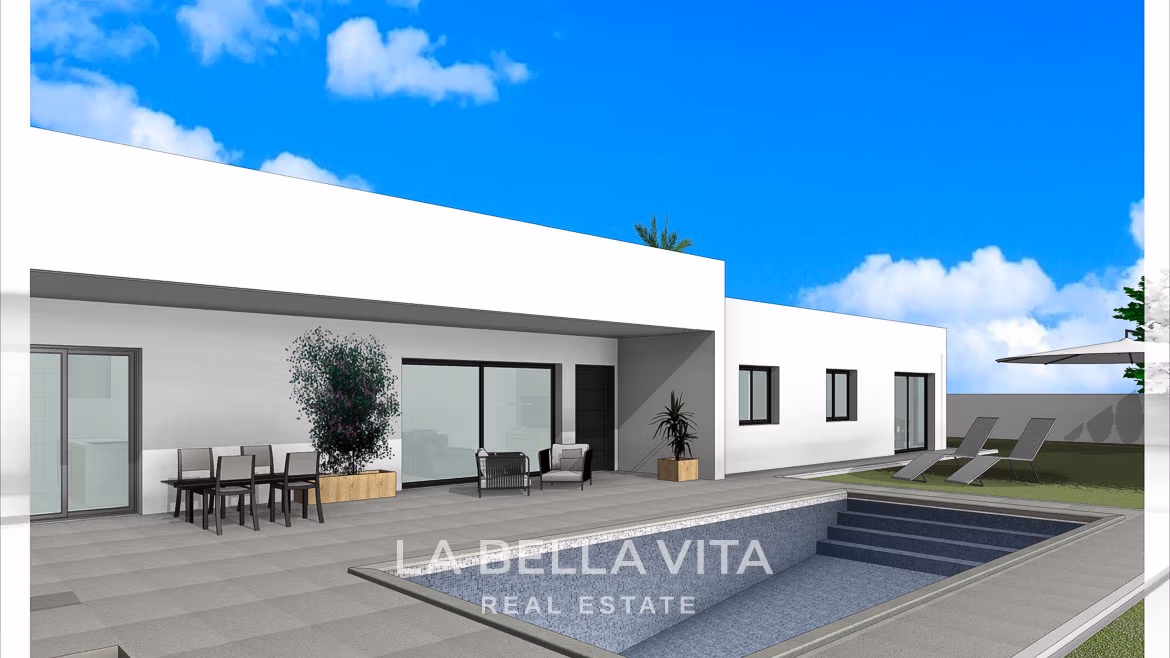 New Build Single Storey Properties for sale in Alicante Countryside