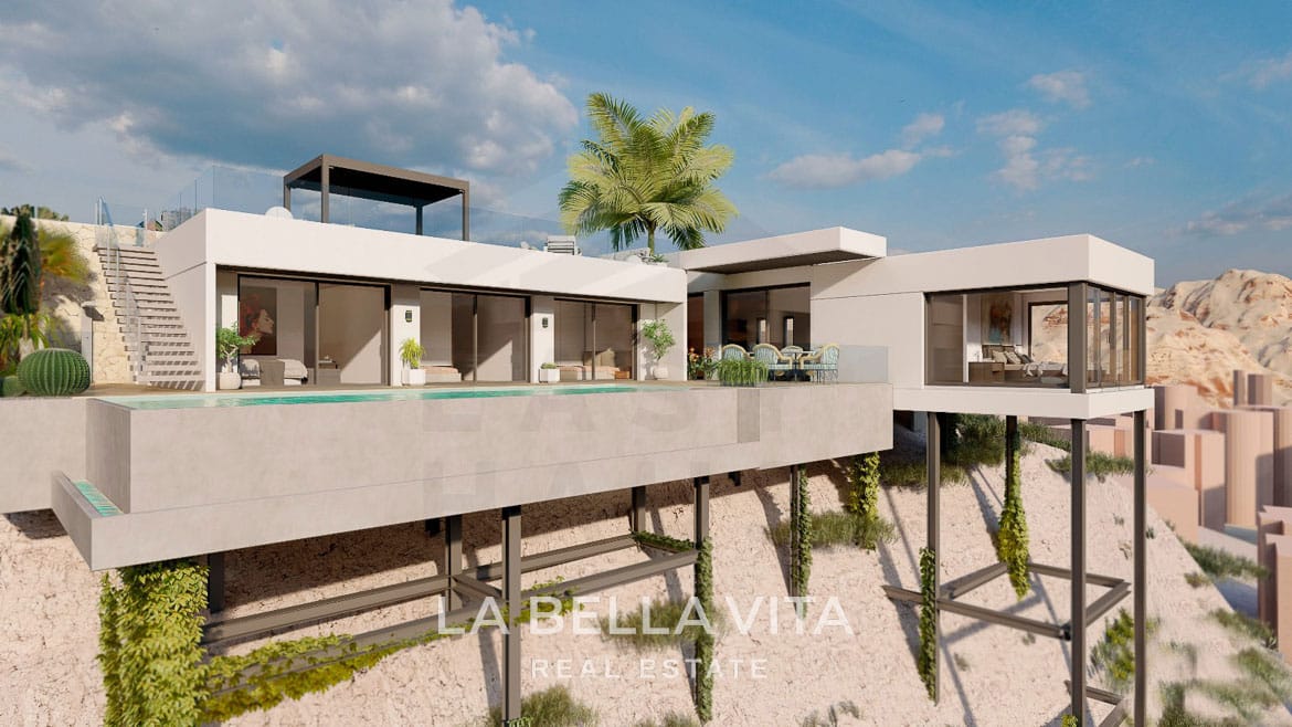 Premium Frontline Golf Villas with private pool for sale in La Marquesa, Ciudad Quesada