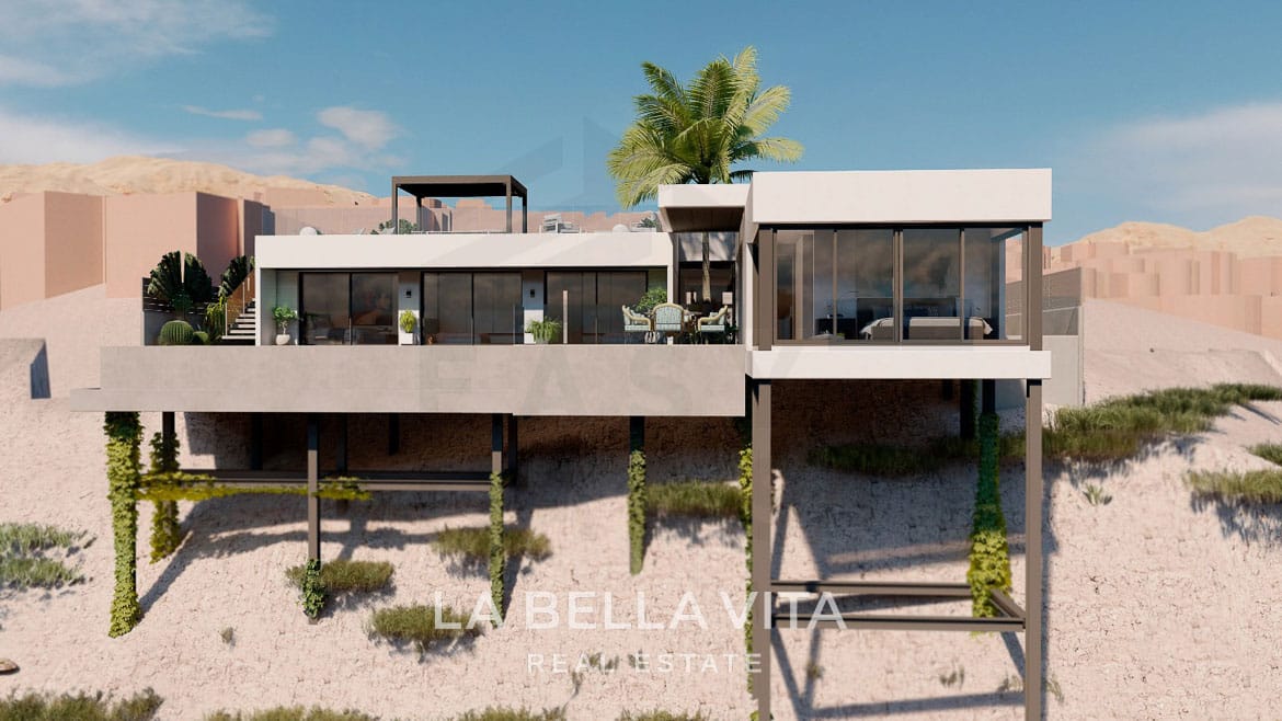 Premium Frontline Golf Villas with private pool for sale in La Marquesa, Ciudad Quesada