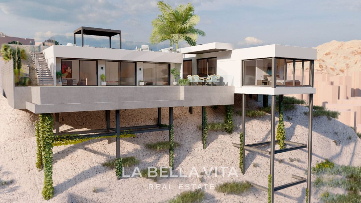 Premium Frontline Golf Villas with private pool for sale in La Marquesa, Ciudad Quesada
