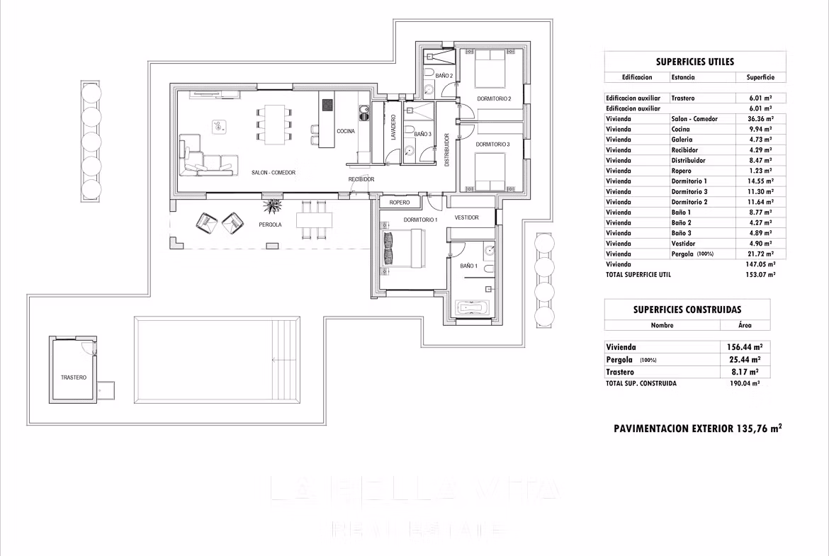 Rustic Land New Build Villas wit private pools for sale in Aspe, Alicante Inland-09