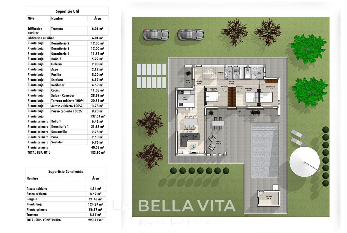 Two-Storey New Build Villas with Legal Rustic Plots for Sale in El Pinoso and Surroundings, Alicante