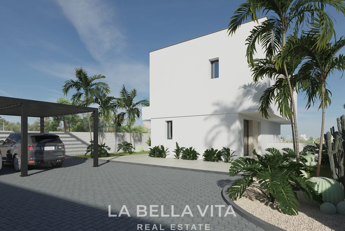Exclusive New Build Villas with Sea & Lagoon Views and Private Pool for sale in Ciudad Quesada