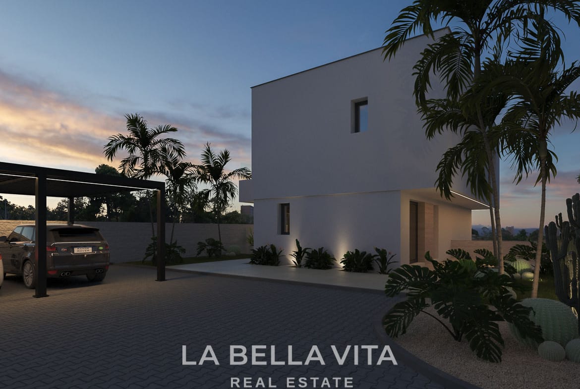 Exclusive New Build Villas with Sea & Lagoon Views and Private Pool for sale in Ciudad Quesada