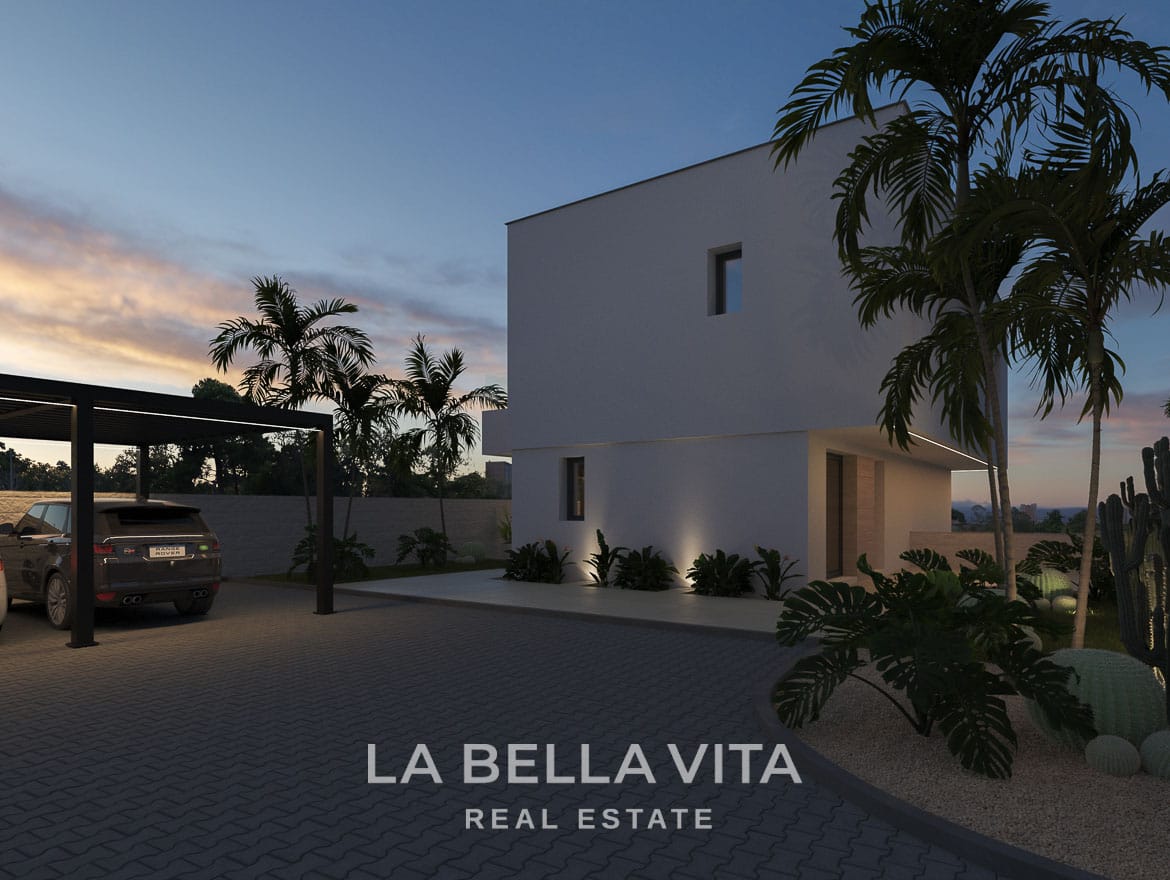Exclusive New Build Villas with Sea & Lagoon Views and Private Pool for sale in Ciudad Quesada