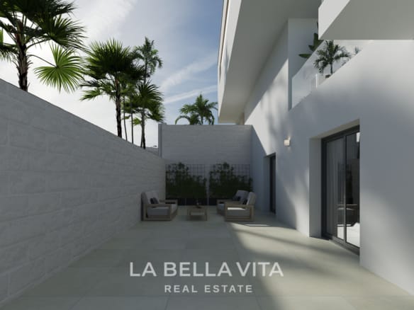 Exclusive New Build Villas with Sea & Lagoon Views and Private Pool for sale in Ciudad Quesada