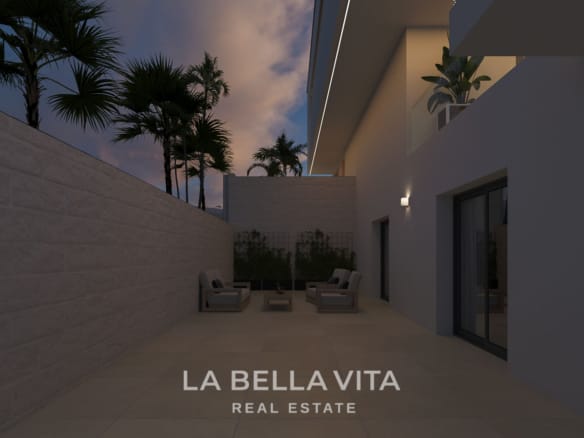 Exclusive New Build Villas with Sea & Lagoon Views and Private Pool for sale in Ciudad Quesada