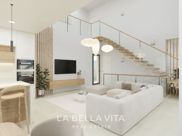 Exclusive New Build Villas with Sea & Lagoon Views and Private Pool for sale in Ciudad Quesada