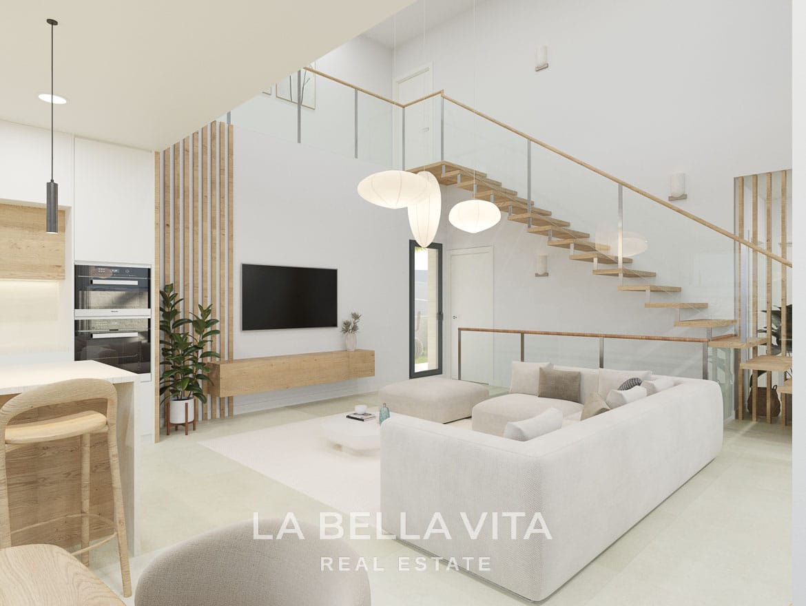 Exclusive New Build Villas with Sea & Lagoon Views and Private Pool for sale in Ciudad Quesada