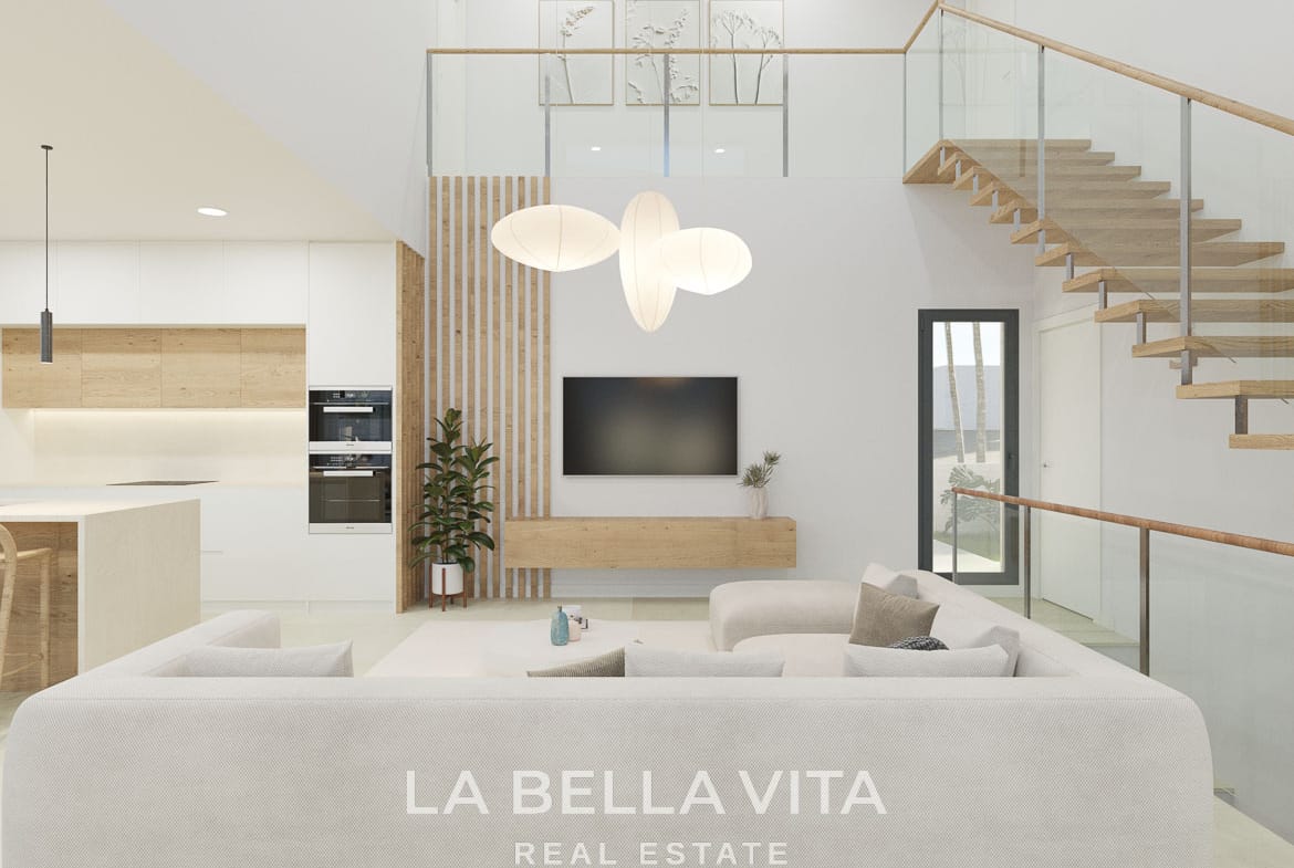 Exclusive New Build Villas with Sea & Lagoon Views and Private Pool for sale in Ciudad Quesada