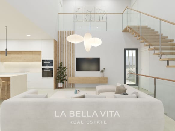 Exclusive New Build Villas with Sea & Lagoon Views and Private Pool for sale in Ciudad Quesada