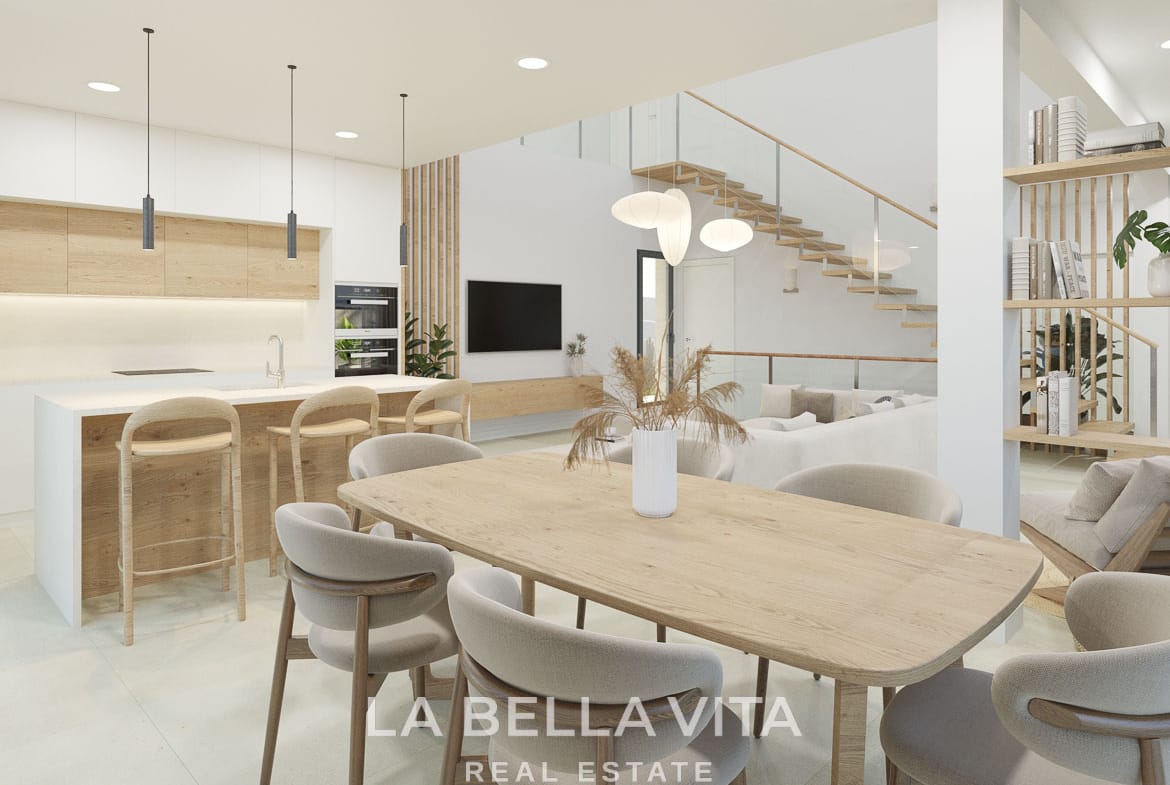 Exclusive New Build Villas with Sea & Lagoon Views and Private Pool for sale in Ciudad Quesada