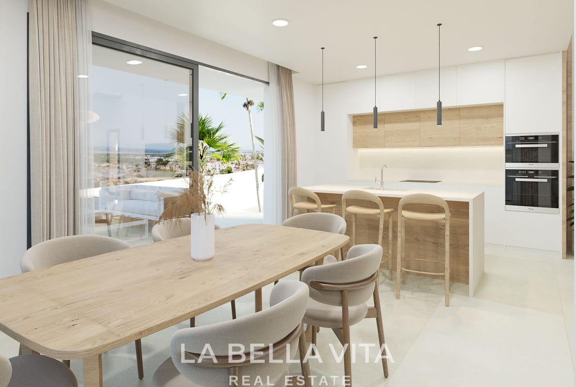 Exclusive New Build Villas with Sea & Lagoon Views and Private Pool for sale in Ciudad Quesada