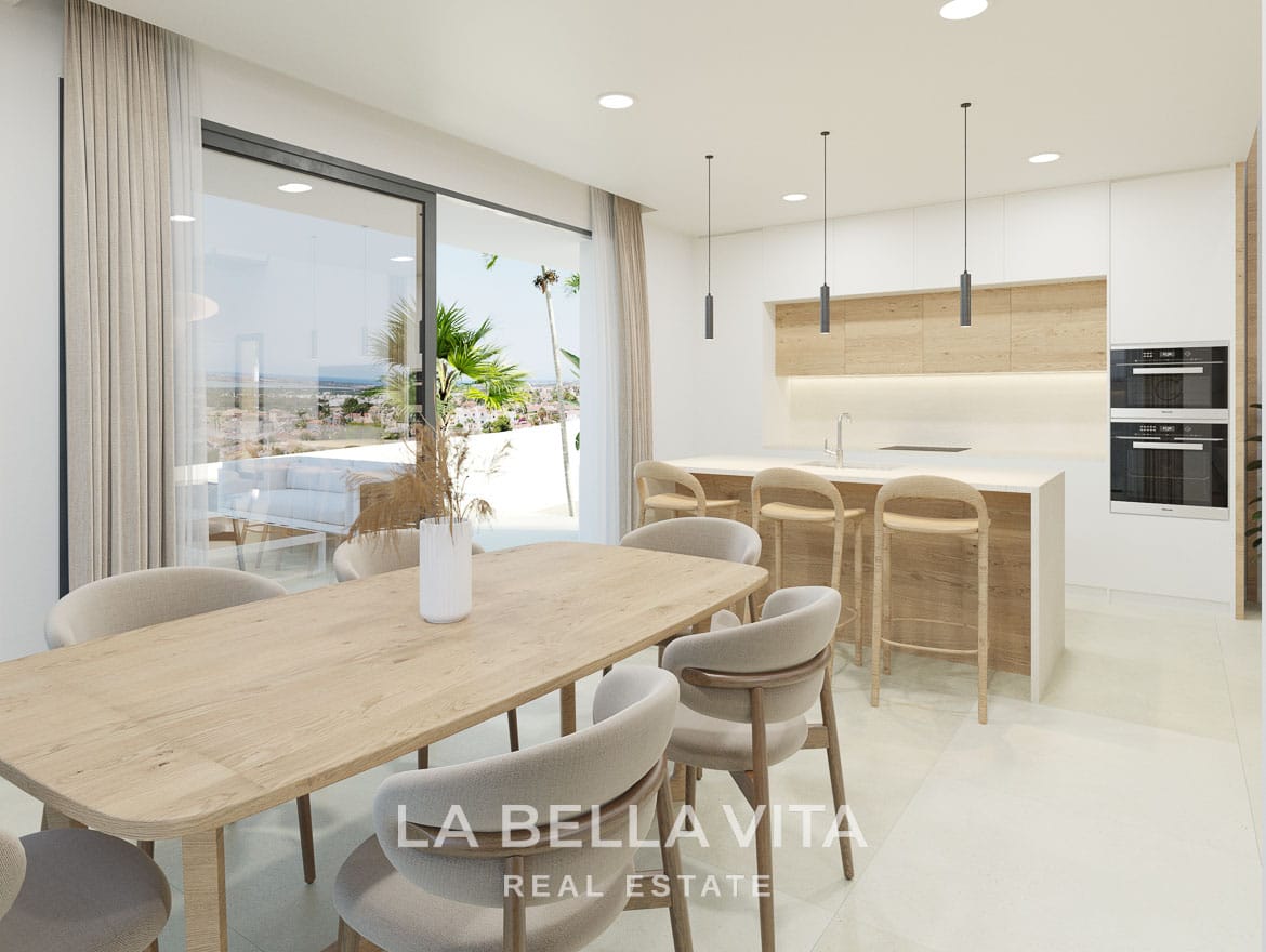 Exclusive New Build Villas with Sea & Lagoon Views and Private Pool for sale in Ciudad Quesada