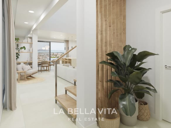 Exclusive New Build Villas with Sea & Lagoon Views and Private Pool for sale in Ciudad Quesada