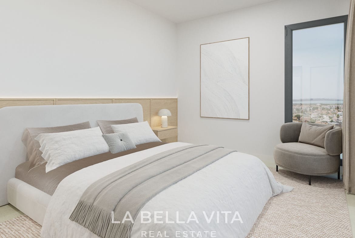 Exclusive New Build Villas with Sea & Lagoon Views and Private Pool for sale in Ciudad Quesada