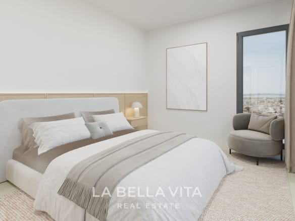 Exclusive New Build Villas with Sea & Lagoon Views and Private Pool for sale in Ciudad Quesada