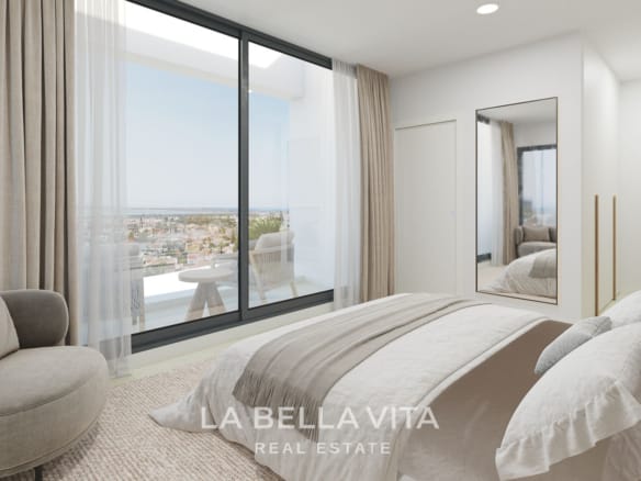 Exclusive New Build Villas with Sea & Lagoon Views and Private Pool for sale in Ciudad Quesada