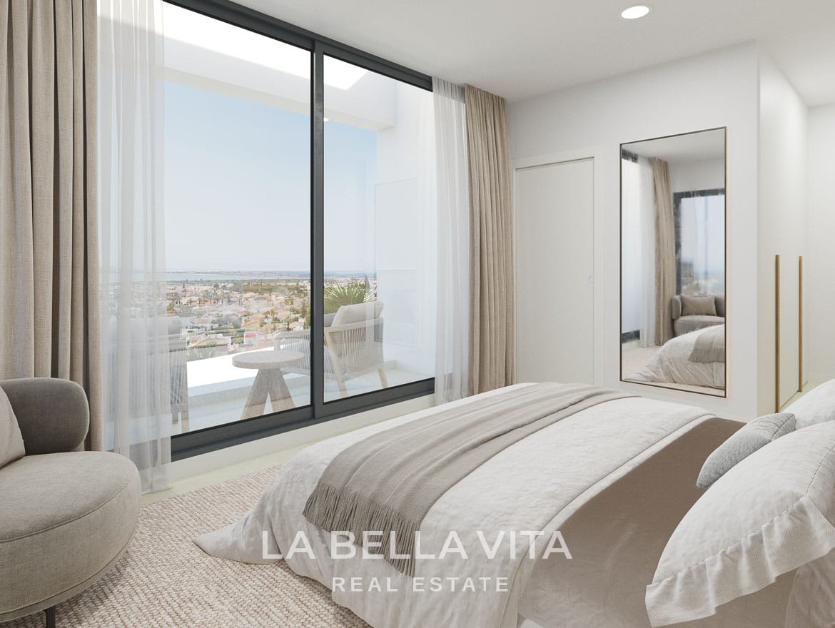 Exclusive New Build Villas with Sea & Lagoon Views and Private Pool for sale in Ciudad Quesada