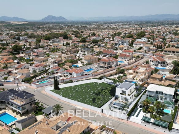 Exclusive New Build Villas with Sea & Lagoon Views and Private Pool for sale in Ciudad Quesada