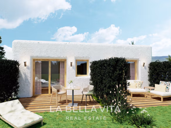 Ibiza Style New Properties with Large Rustic Plots in Alicante